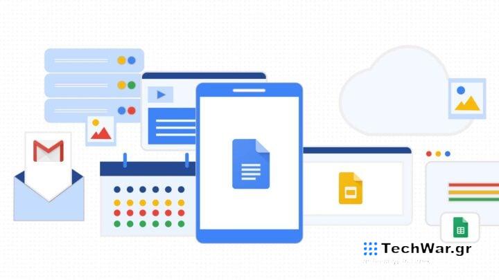 Google Docs, Google Slides, Google Sheets