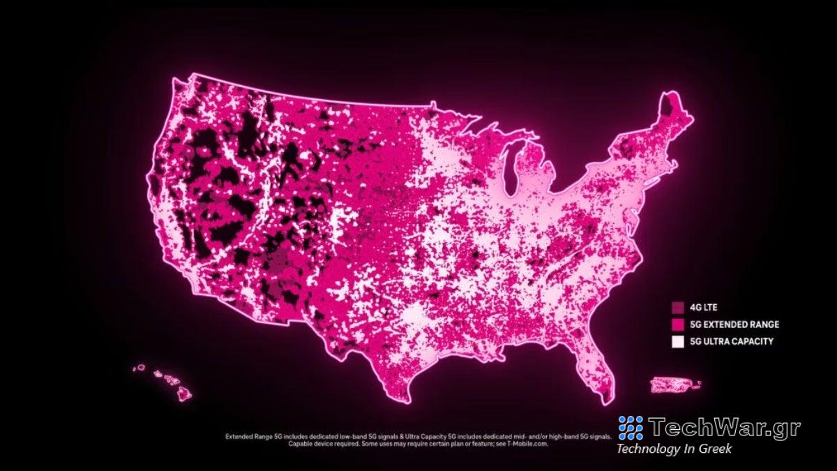 Η T-Mobile λανσάρει μια από τις μεγαλύτερες βελτιώσεις ποτέ στο δίκτυό της 5G αυτή τη στιγμή
