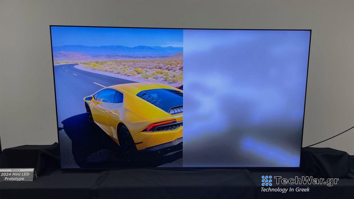 A Sony mini-LED prototype