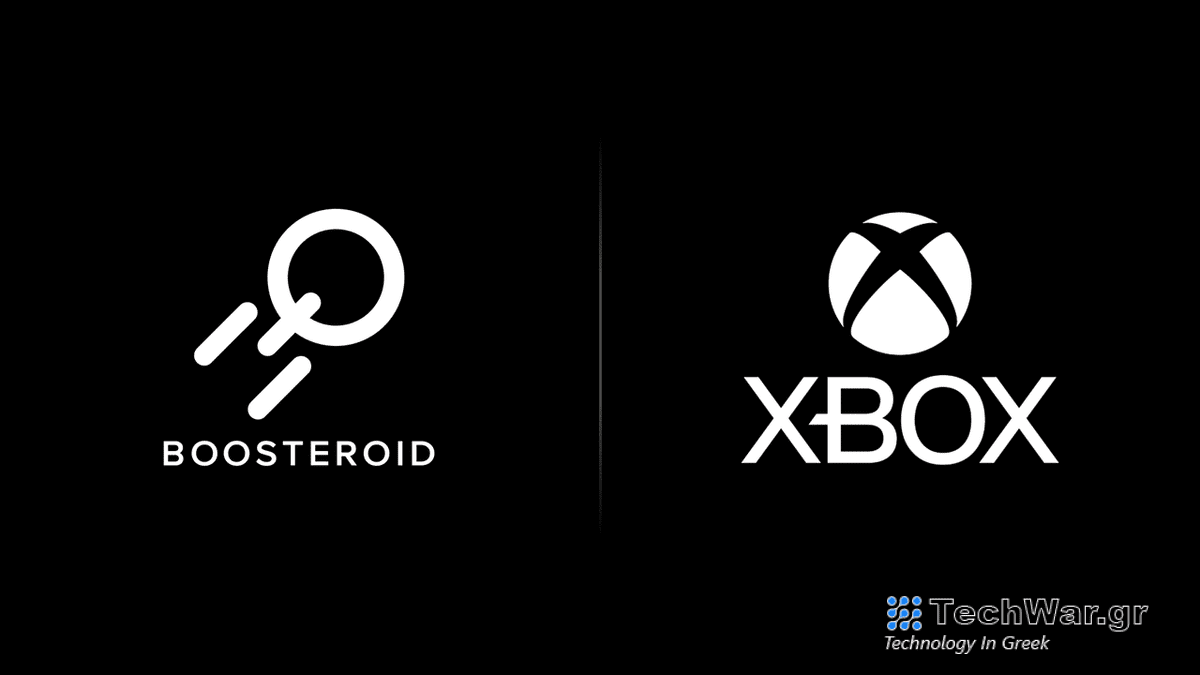 logo for Boosteroid and Xbox partnership