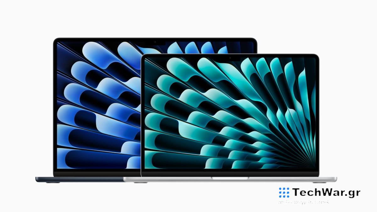 Η Apple λανσάρει νέο MacBook Air 13 ιντσών και 15 ιντσών με τσιπ M3