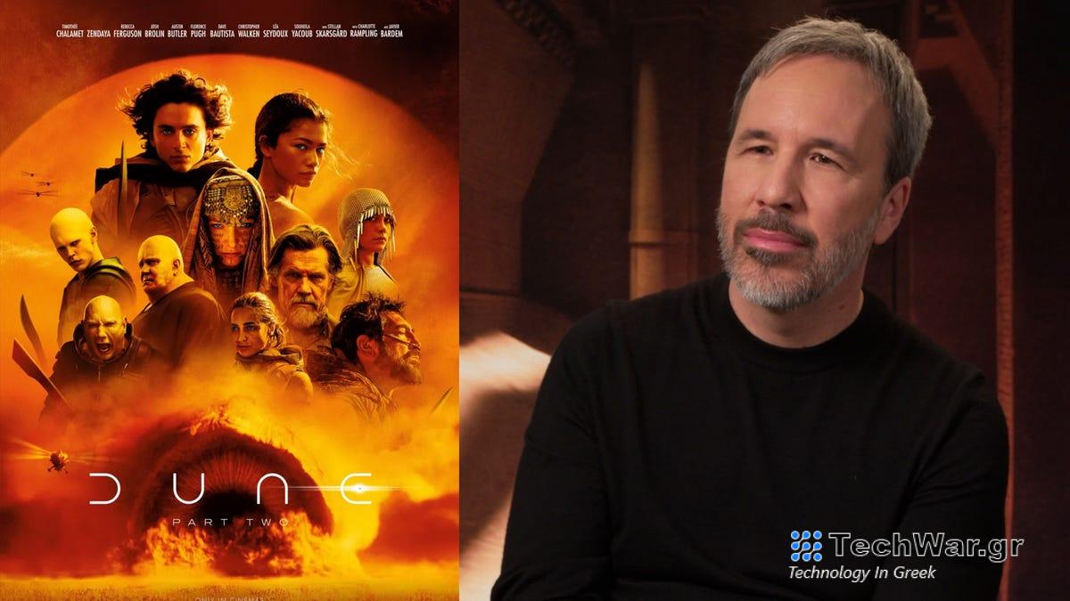 Ο Denis Villeneuve στο Ending Dune: Part Two That Way
