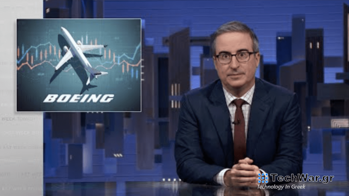 Ο Τζον Όλιβερ κυνηγά την Boeing με μια βάναυση διαφήμιση παρωδίας