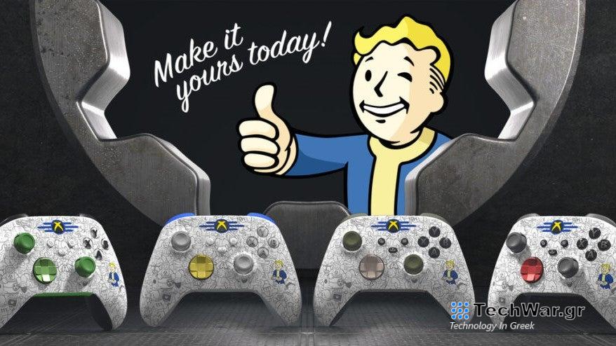 Φτιάξτε το δικό μας Xbox χειριστήριο με θέμα το Fallout