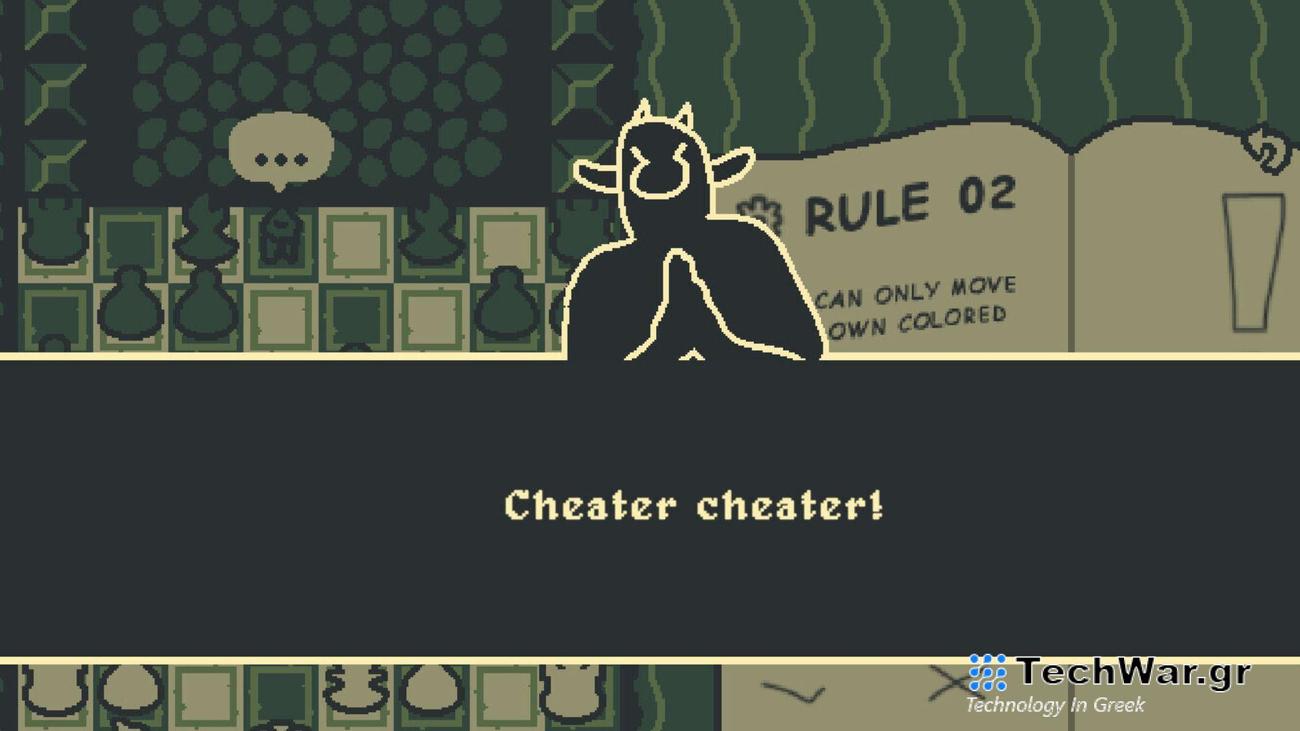 Το εφευρετικό $3 Steam indie σας κάνει να παίξετε ένα cheating troll στο σκάκι
