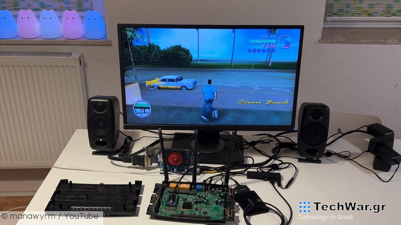 Γιατί να παίξετε το GTA Vice City στον υπολογιστή, όταν λειτουργεί και ένας ασύρματος δρομολογητής
