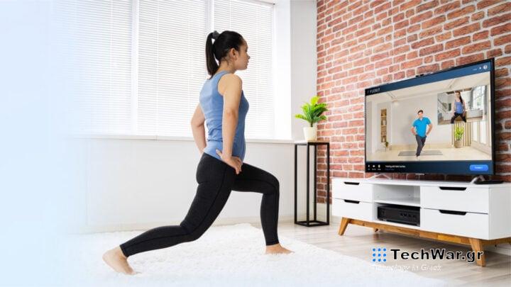 Samsung TV Daily Plus Online Workouts Wellness FlexIt