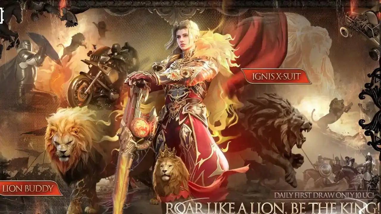 Το PUBG Mobile παρουσιάζει το νέο Lion Buddy, το τελευταίο Ignis X-Suit που έρχεται σύντομα 
