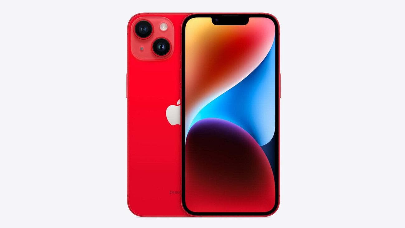 Το iPhone 14 παρουσιάζει το προϊόν ΚΟΚΚΙΝΟ χρώμα (Πηγή εικόνας - Apple) - χρώματα iPhone 16: όλες οι φημολογούμενες αποχρώσεις