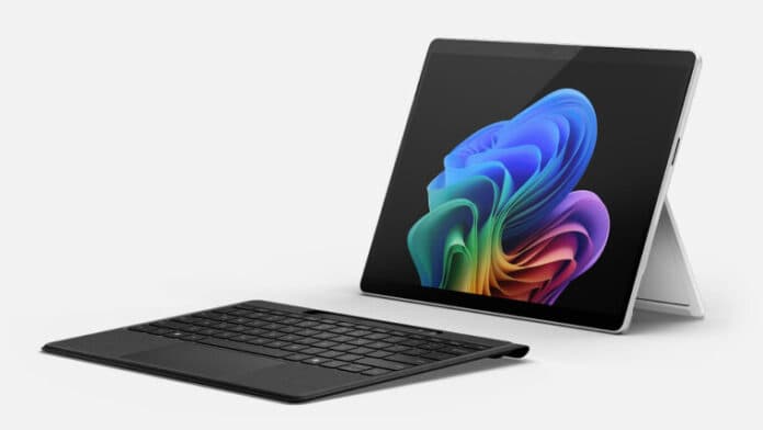The Surface Pro Flex Keyboard with the Surface Pro 11th Edition