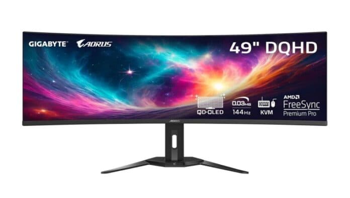gigabyte oled monitor