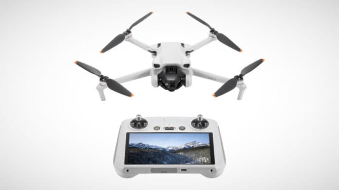 The DJI Mini 3 DJI RC