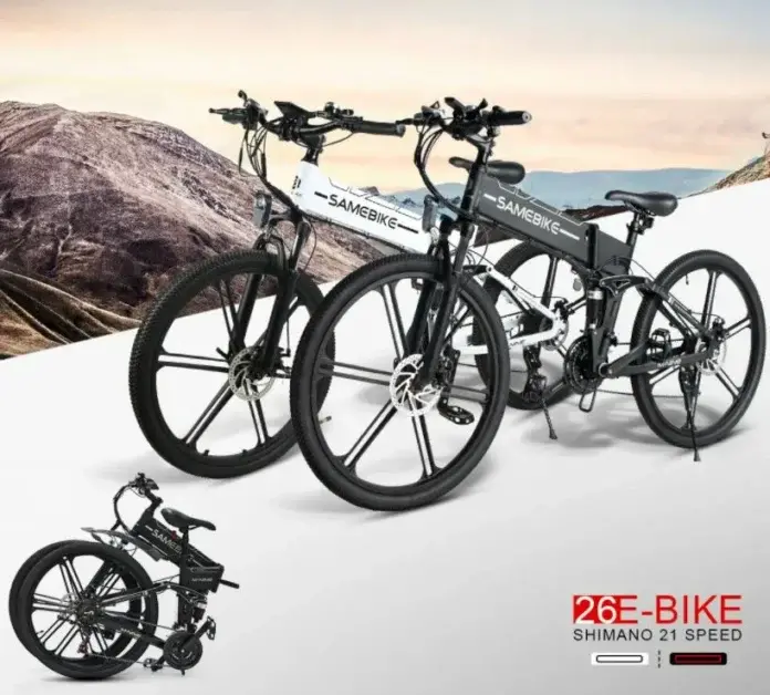SAMEBIKE LO26-II - Σπαστό ηλεκτρικό ποδήλατο 500W βαρέων βαρών (αντέχει έως 150 κιλά!) στα 849€ από Ευρώπη!