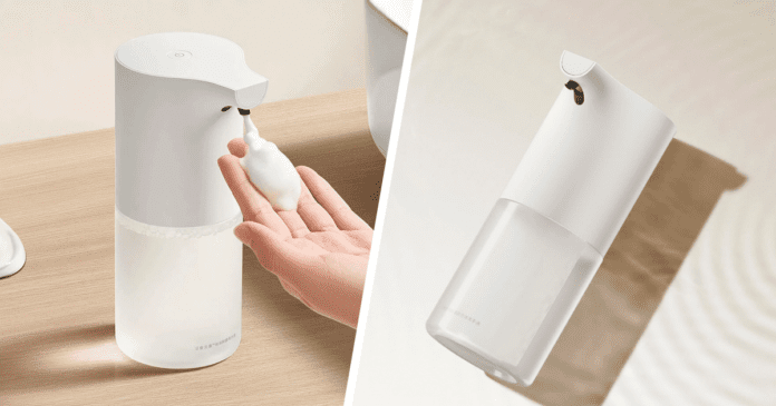 Εξαιρετική τιμή κουπονιού: Το Xiaomi Mijia Foam Soap Dispenser 1S έχει ενσωματωμένη μπαταρία και φόρτιση USB C
