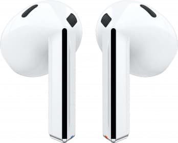Samsung Galaxy Buds3 Pro, αριστερά και Galaxy Buds3