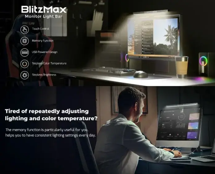 BlitzMax BM-ES1: Φωτισμός οθόνης με λειτουργία μνήμης και κόστος ΜΟΝΟ 15.9€!