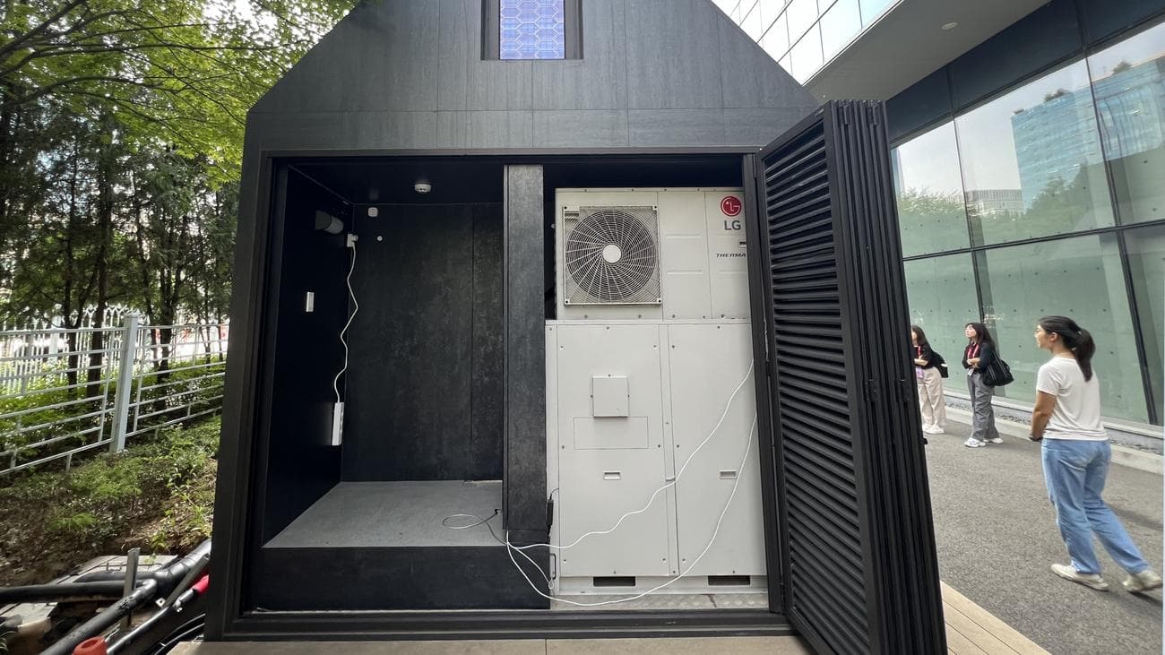 LG Smart Cottage power και HVAC