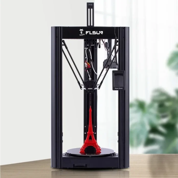 FLSUN Super Racer : Δελτοειδής 3D Printer, με εύκολη συναρμολόγηση, οθόνη αφής και offline εκτύπωση, που έρχεται από Ευρώπη!