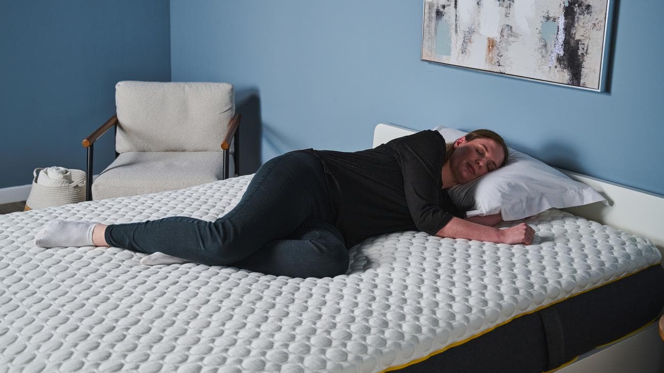 Δοκιμή πλευρικού ψέματος ύπνου σε δοκιμή mattress_comfort