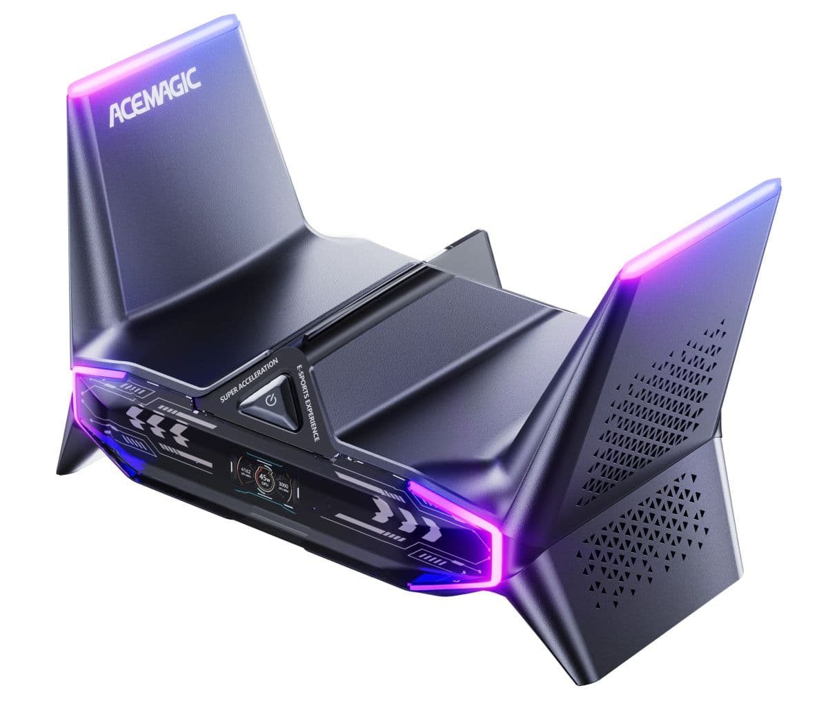 Acemagic M2A Starship gaming PC σε λευκό φόντο