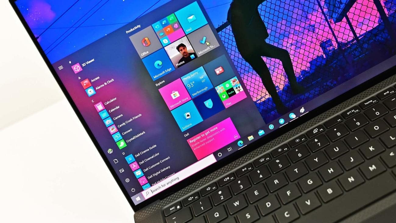 Dell XPS 15 με Windows 10