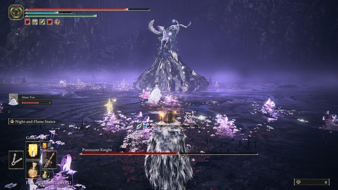 Elden Ring Shadow of the Erdtree Putrescent Knight που μεγαλώνει