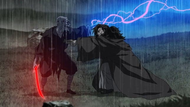 Εικόνα για άρθρο με τίτλο The Acolyte's Dark Side Fighting Style has μερικές παλιές, διευρυμένες συνδέσεις στο σύμπαν