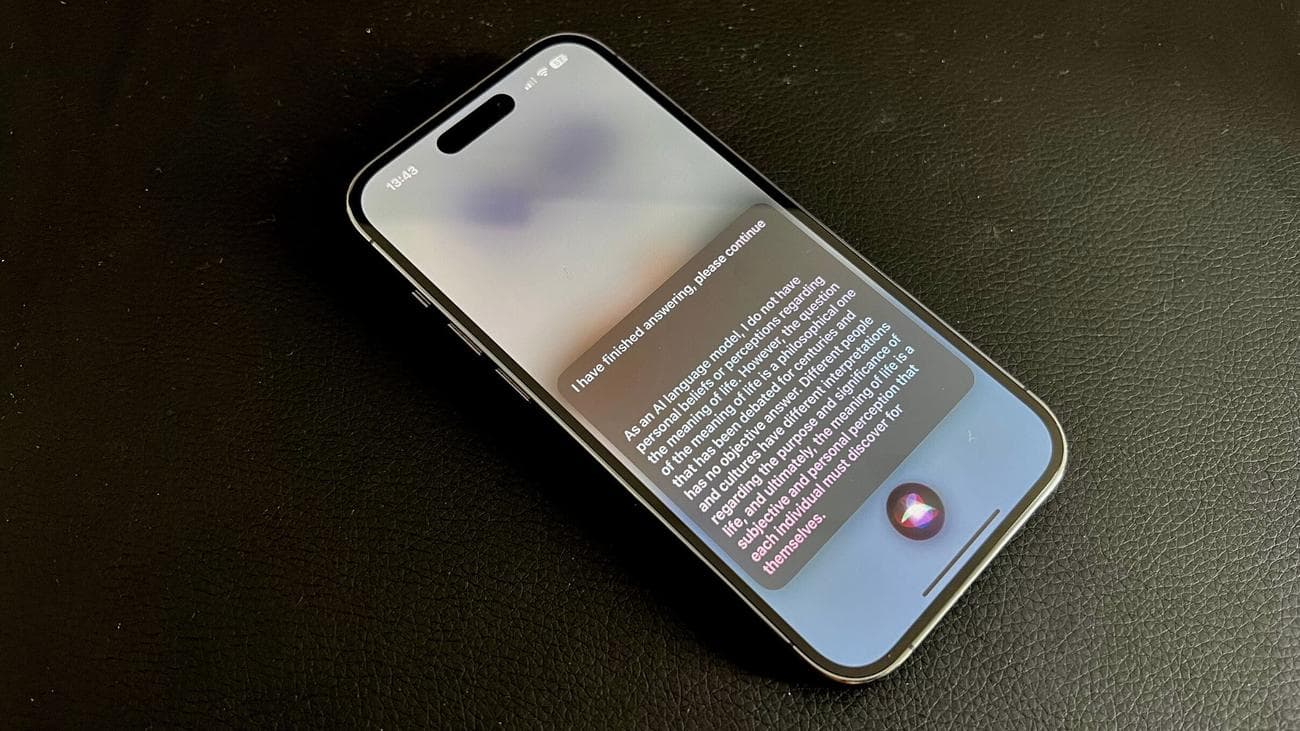 ChatGPT στο iPhone με το siri