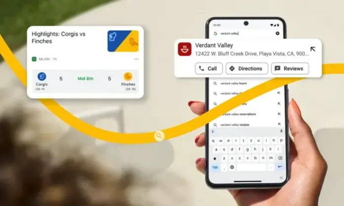 Chrome New Search Feature