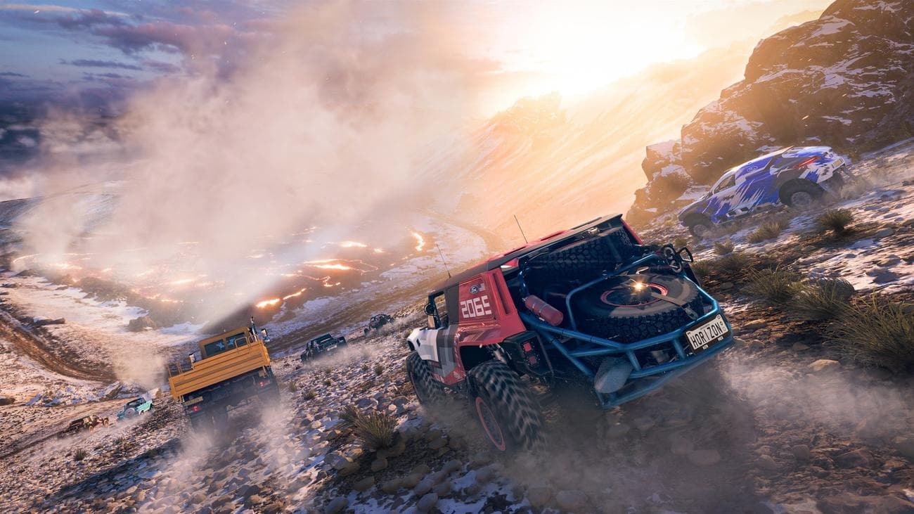 Επίσημο στιγμιότυπο οθόνης του Forza Horizon 5.