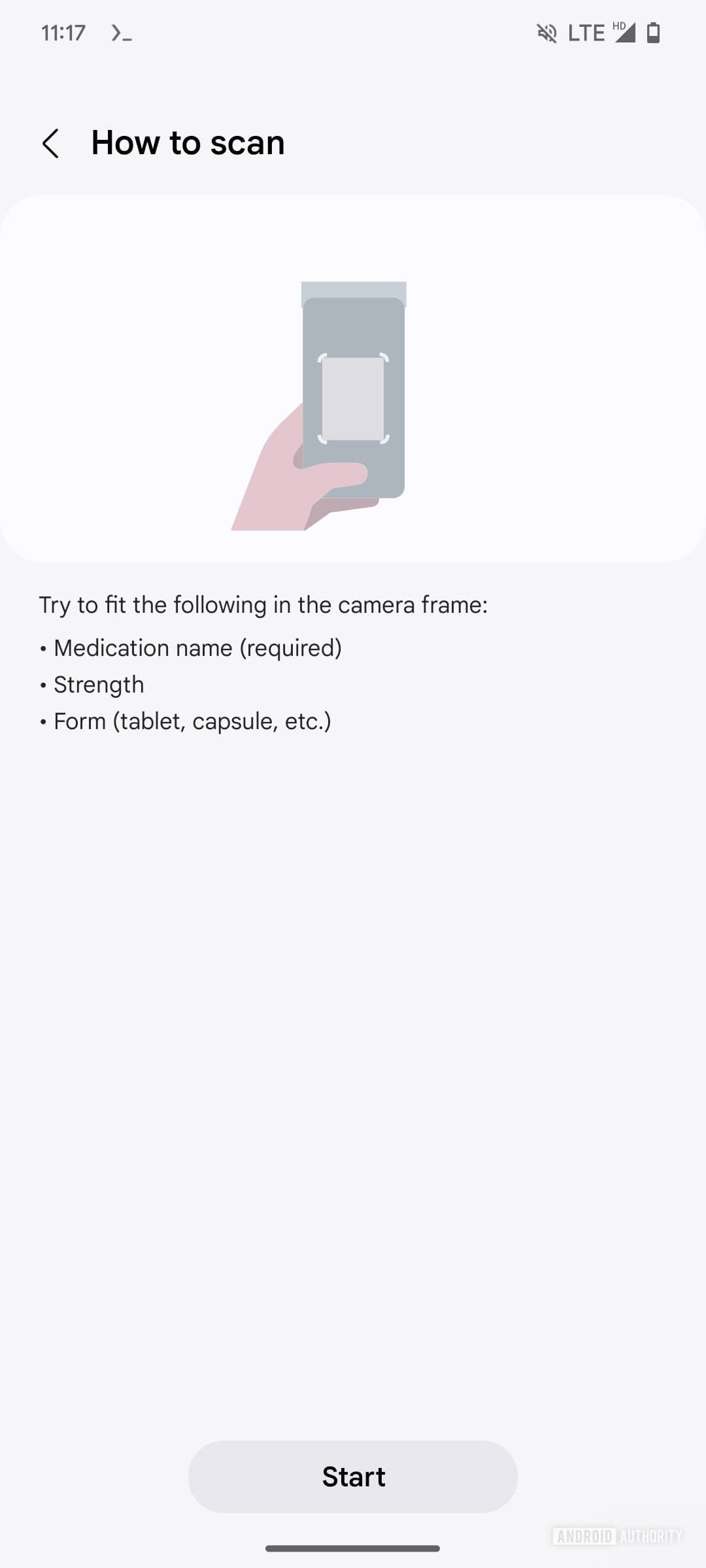 Σάρωση Samsung Health Medication 1