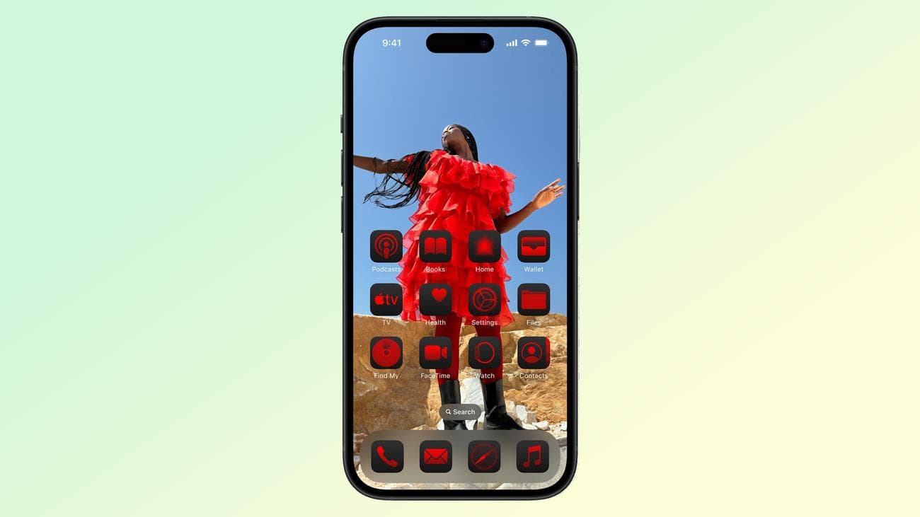 Η προσαρμογή της αρχικής οθόνης του iOS 18 διαθέτει σκοτεινά εικονίδια