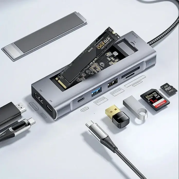 USB-C Hub και M.2 SSD Docking station σε μια συσκευή, από την Essager, με 28.2€!