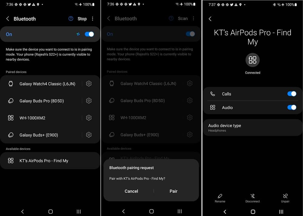AirPods Android