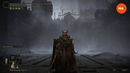 Χάρτης Elden Ring: μια άποψη του Shadow Keep.