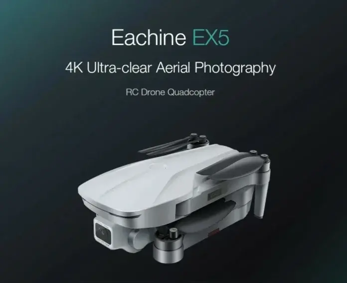 Eachine EX5: Ένα σούπερ, Foldable, Drone με 4Κ HD κάμερα στα 84.5€!