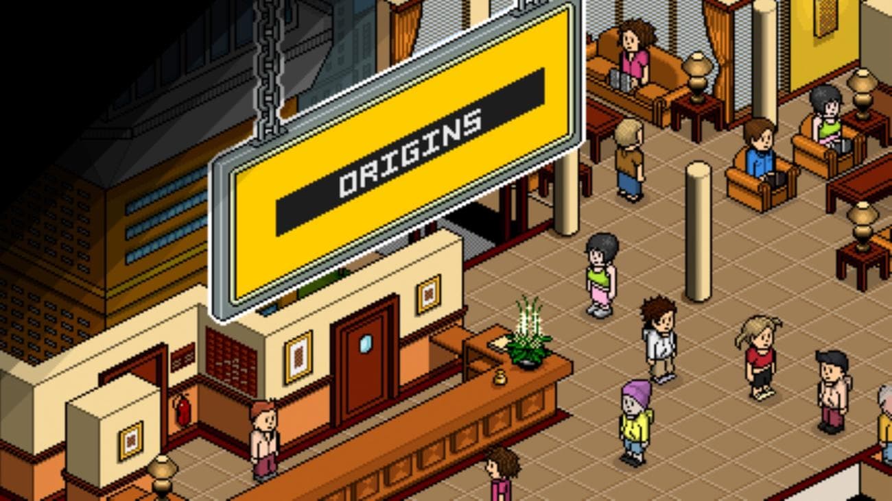 Habbo Hotel Origins art