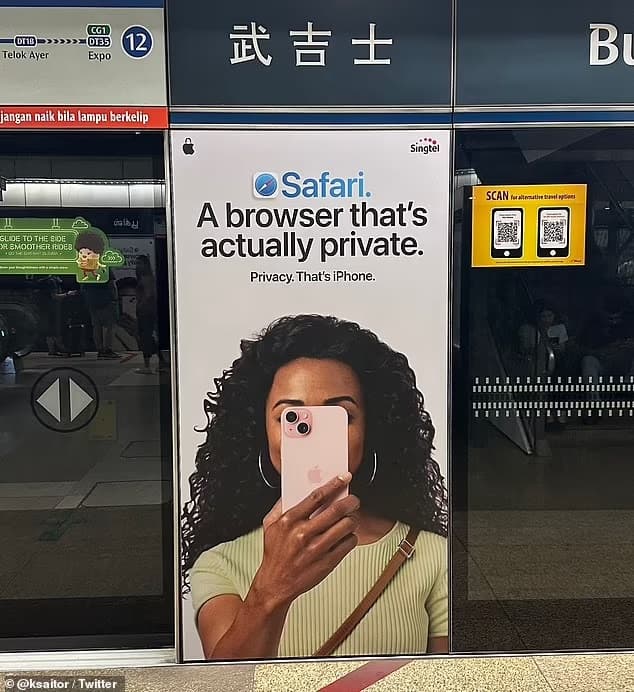 iPhone Apple Safari διαφημίσεις
