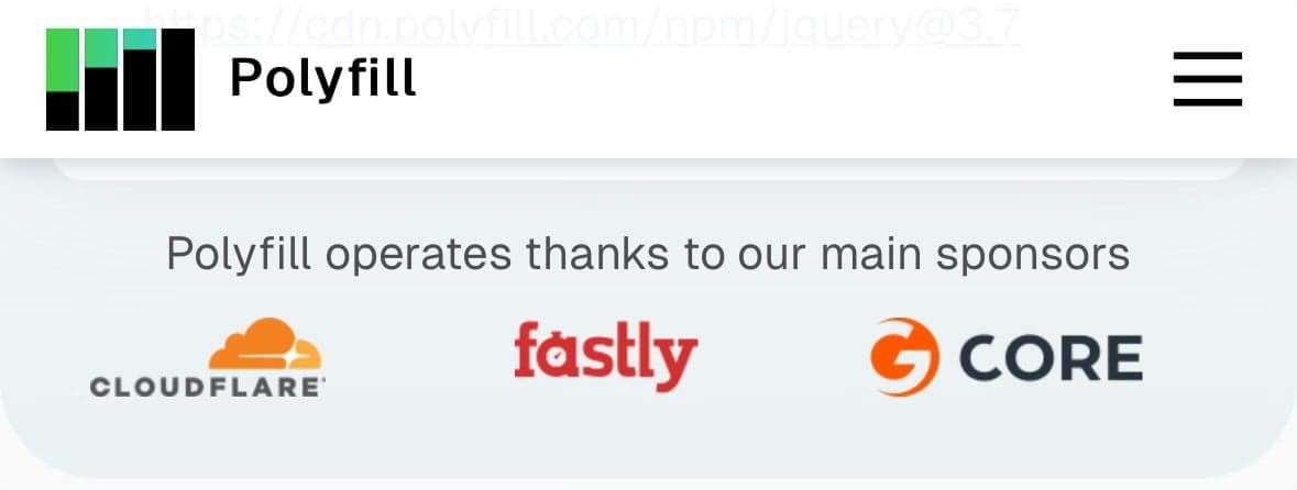 Λίστα χορηγών Polyfill