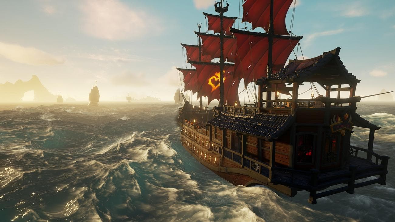 Sea of ​​Thieves Flameheart's Burning Blade