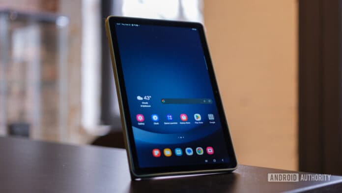 samsung galaxy tab a9 plus portrait orientation