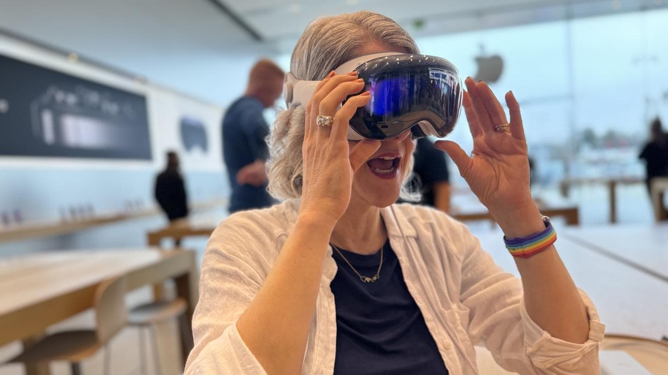 Ραντεβού επίδειξης Apple Vision Pro - το βάζω