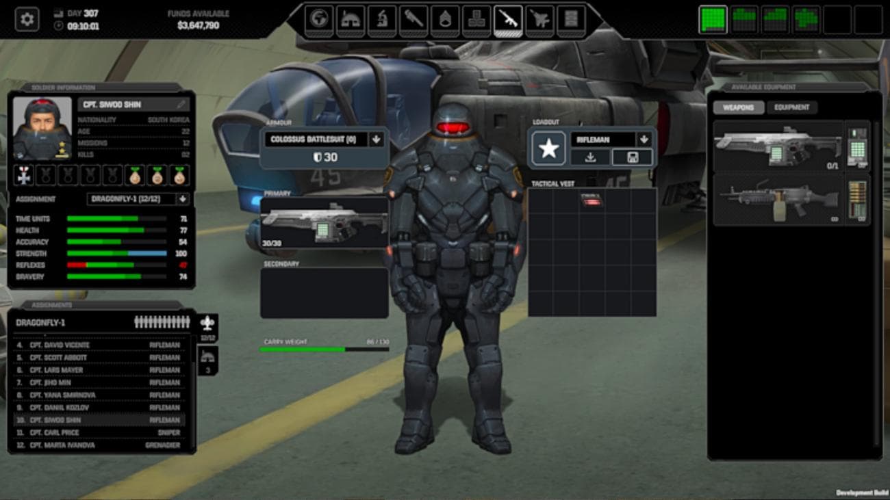 Ενημέρωση Xenonauts 2 - Το νέο Colossus Battlesuit.