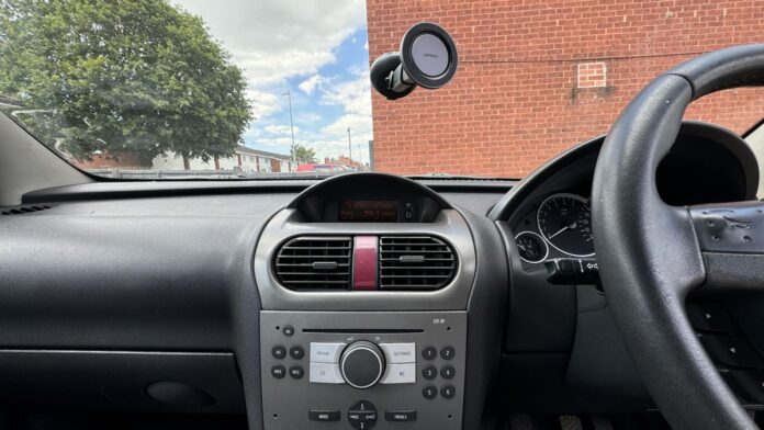 Dashboard of Vauxhall Corsa