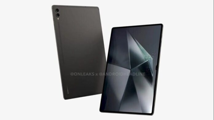 Render of the Galaxy Tab S10 Ultra