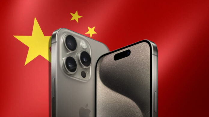 iPhone shipments in China rose 40 percent