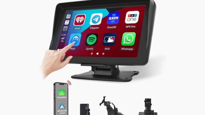 Αποκτήστε μια οθόνη ταμπλό συμβατή με Apple CarPlay και Android Auto με μόλις 80 $
