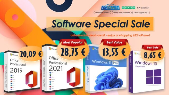 Office 2021 από 17.53€, Windows 11 Pro στα 13.55€