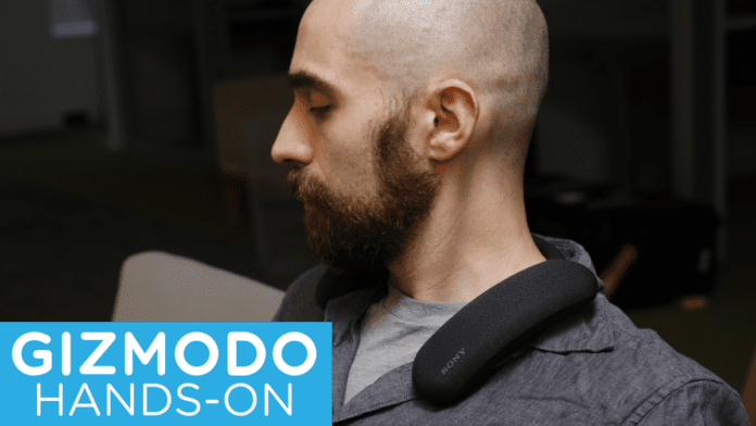 Bravia Theatre U Neck Speaker Impressions
